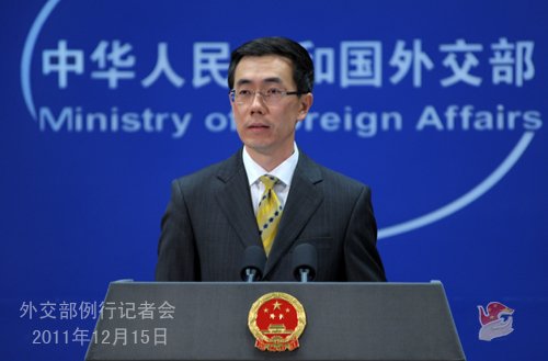 外交部:韓國民間團體示威過激 中方提出交涉