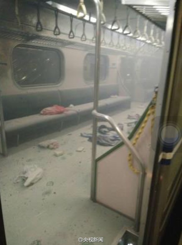 臺鐵列車爆炸起火現(xiàn)場